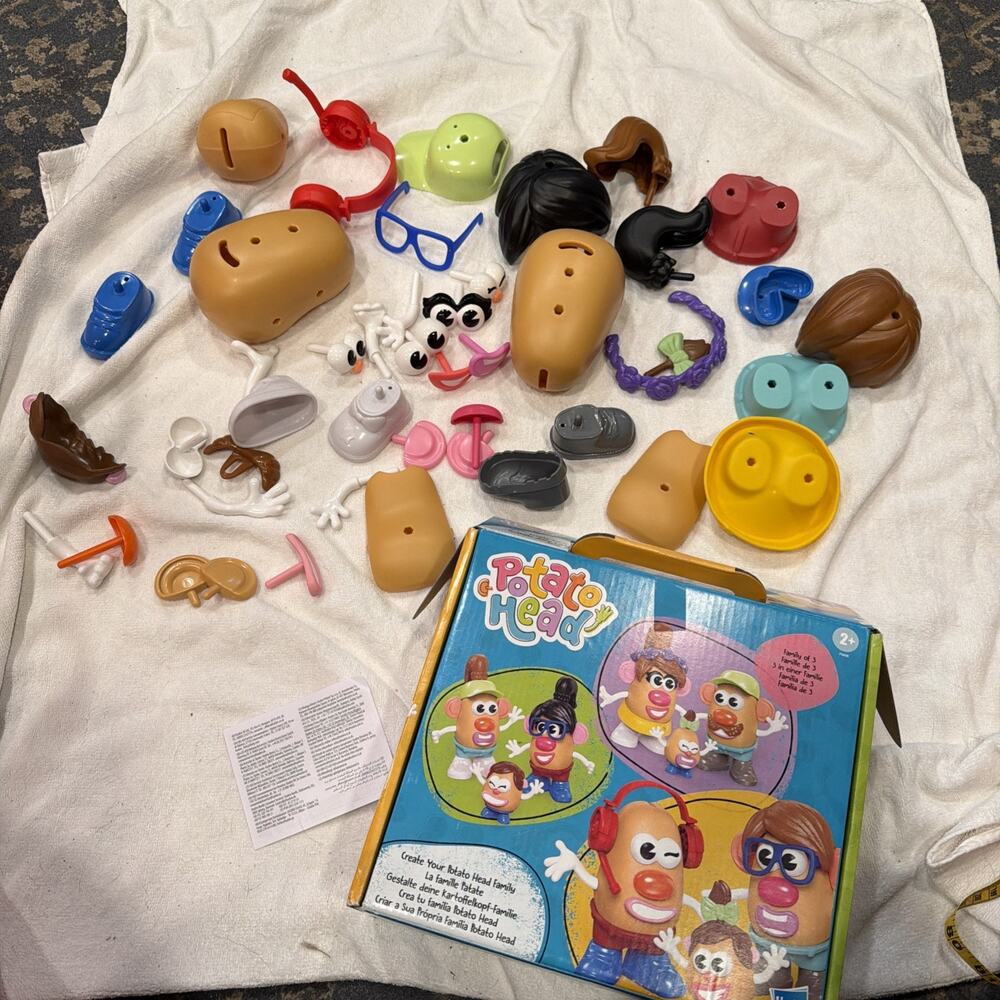 Hasbro Mr Potato Head Create Your Potato Head Family 45 Pieces, 2021 Model